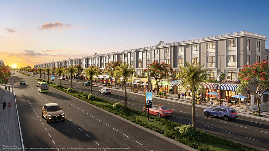 Bảng giá niêm yết shophouse tại Vinhomes Royal Island