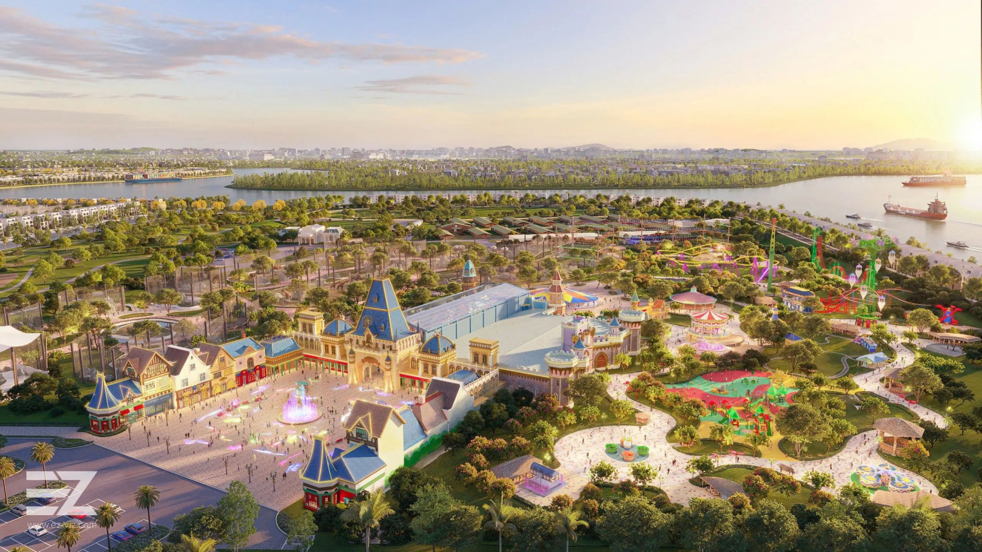 Khám phá vũ trụ vui chơi giải trí tại dự án Vinhomes Royal Island