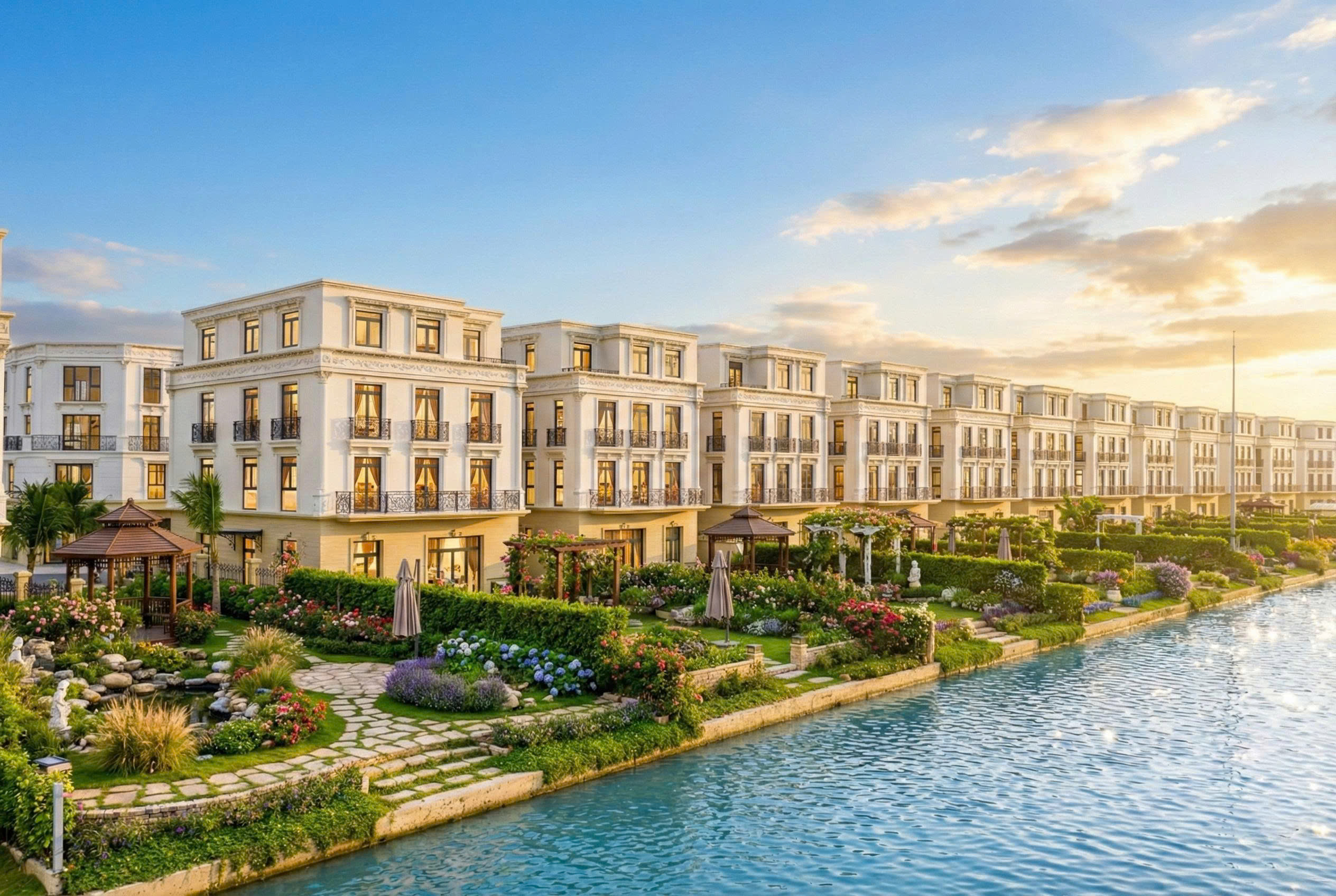 Mở bán Dinh thự ven sông khu Đảo Vua Vinhomes Vũ yên