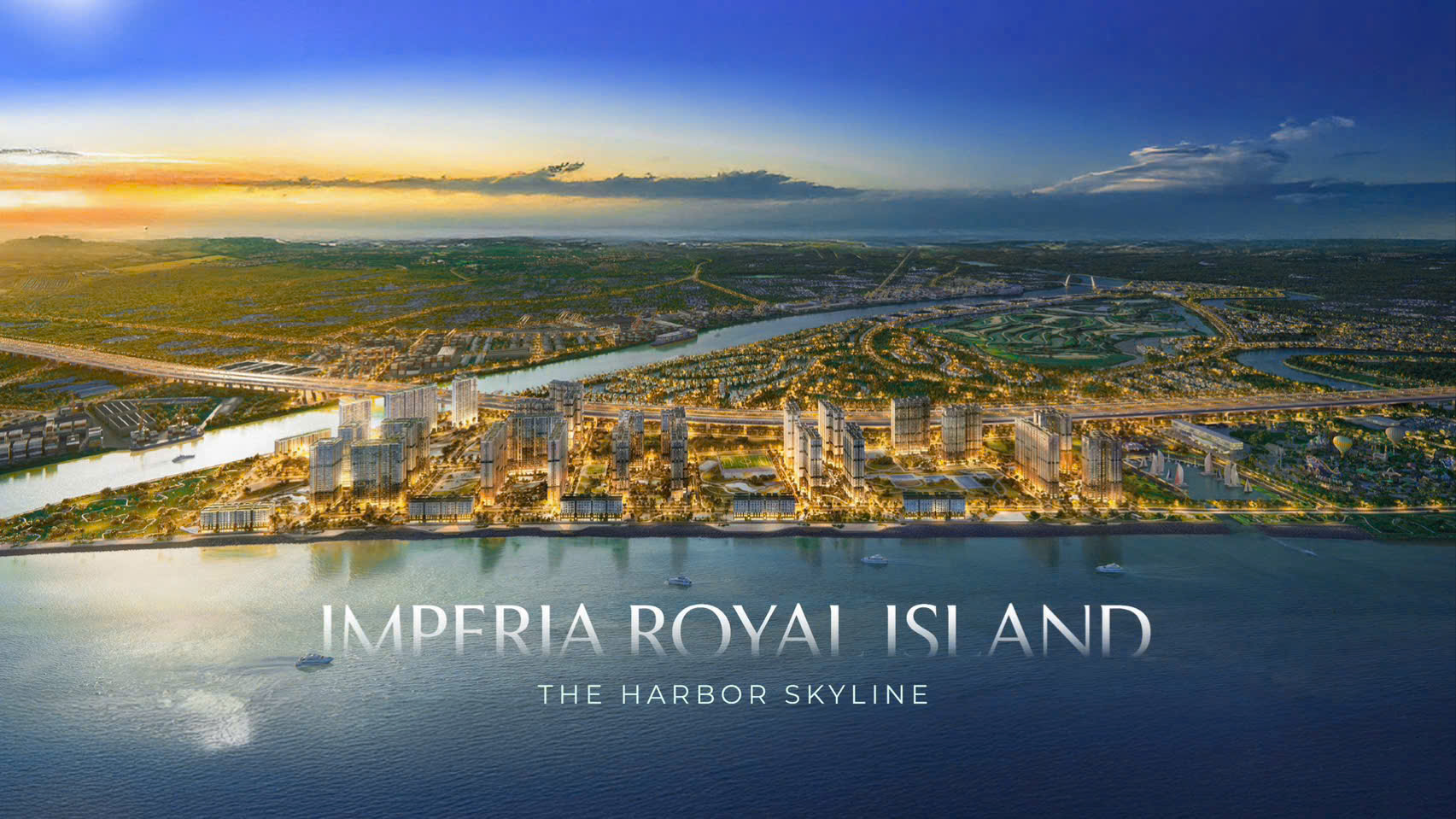 Chung cư Đảo Vũ yên sắp ra mắt mang tên Imperia Royal Island The harbor skyline của MIK
