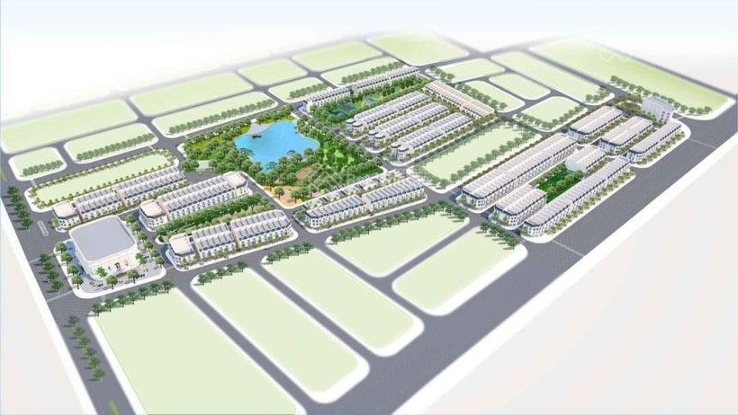 Phối cảnh dự án dự án khu đô thị thương mại dịch vụ Nam Đông Hà.